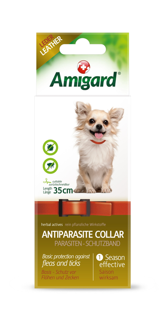 Amigard Parasiten Schutzband - klein 35cm für Katzen und kleine Hunde