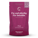 Herrmann's Hunde Pouches - Pferd mit Süßkartoffel und Zucchini - 150g Hunde Nassfutter