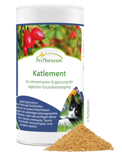 [PN601002] PerNaturam Katlement 250g - Ergänzung zu rohem Fleisch oder Dosenfutter für Katzen