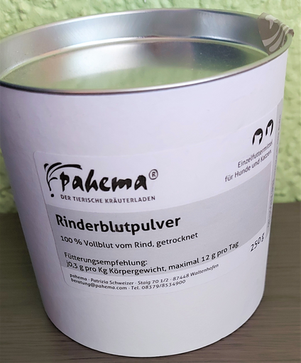 [P143250] Pahema Rinderblutpulver 250g