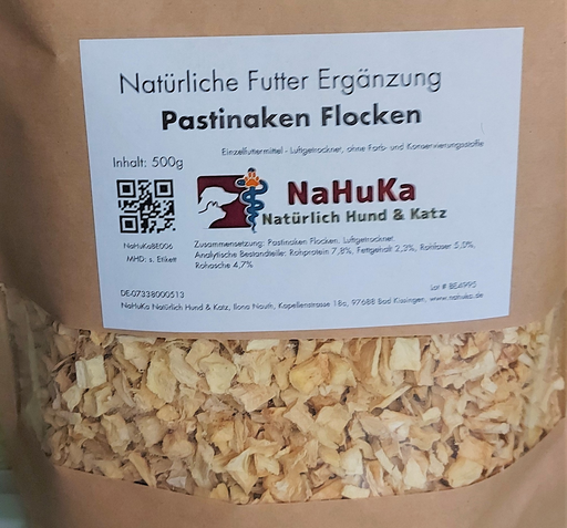 [NaHuKaBE006] NaHuKa Beiflocken - Pastinaken Flocken 500g - getrocknet