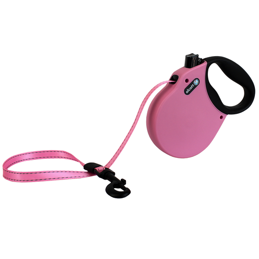 [849910115486] Alcott Adventure Automatik-Rollleine L pink 5m Gurt für Hunde bis 50kg 