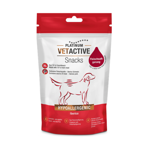 [PV2010s] PLATINUM VETACTIVE Snack Hypoallergenic Iberico 200g