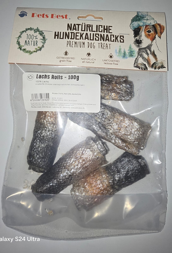 [P0006332] Pets Best - Lachs Rolls 100 g