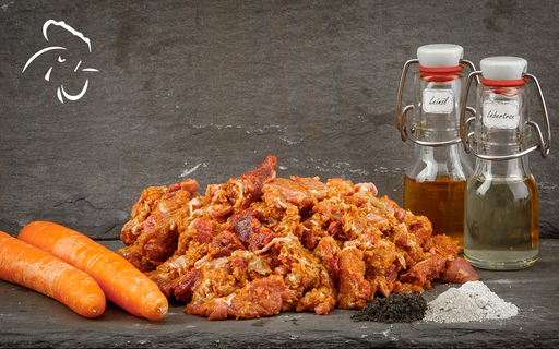 [Bel3031] BARF Putenfleisch 500g - Komplettmenü für Hunde