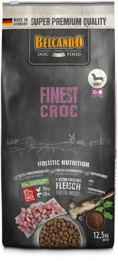 [P0001249] BELCANDO® Trockenfutter Finest Croc 12,5kg für Hunde 