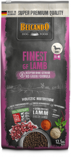[P0001252] BELCANDO® Trockenfutter Finest GF Lamb 12,5kg für Hunde